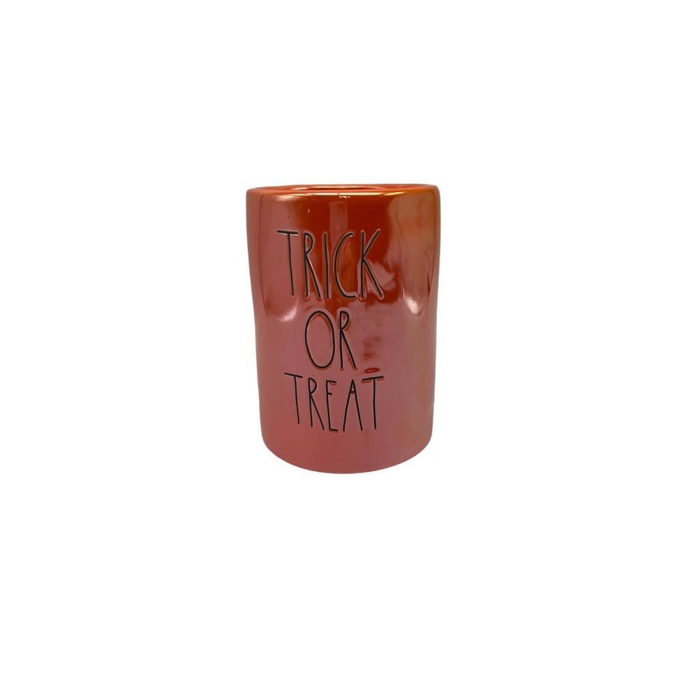 Rae Dunn Orange Trick Or Treat Candle